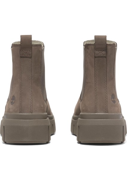 Deri Kahve Kadın Bot TB0A2FK2EM51