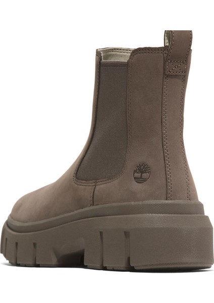 Deri Kahve Kadın Bot TB0A2FK2EM51