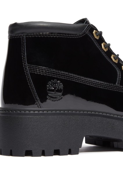 Deri Siyah Kadın Bot TB0A2HA9EL61