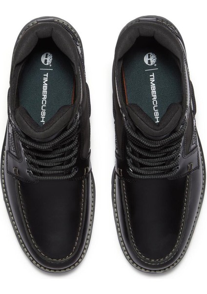 Inek Derisi + Poliüretan Siyah Erkek Bot Brıtton Road Mıd Lace Up Boot indirimleri