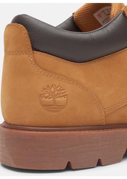 Sığır Derisi Sarı Erkek Günlük Ayakkabı Classic Lace Up Waterproof