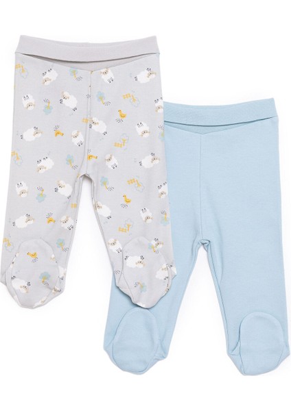 Erkek Bebek Yenidoğan 2li Patikli Alt