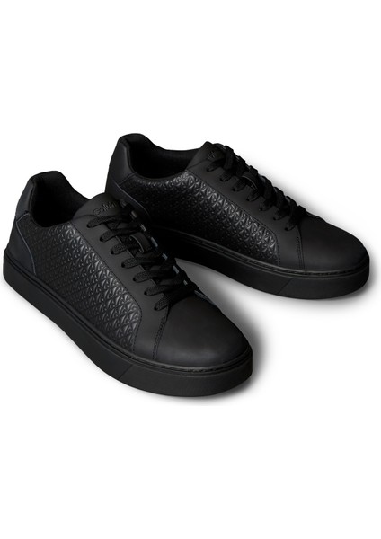 Siyah Erkek Sneaker Classıc Cupsole Laceup Aop modelleri