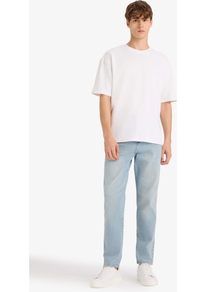 Relax Tapered Fit Dar Paça Jean Pantolon F8403AX25AU fiyatları