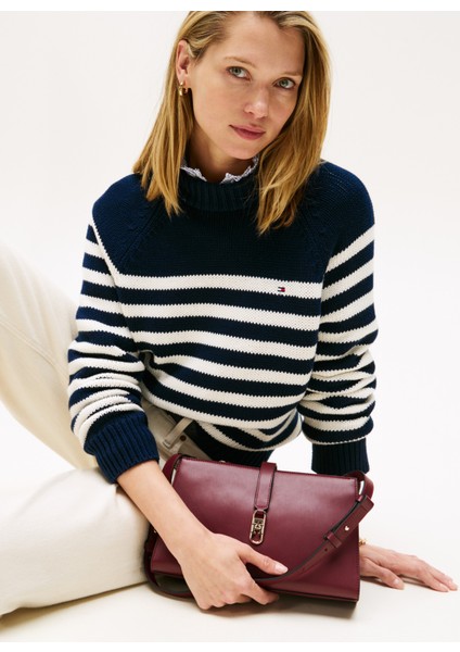 Bordo Kadın Omuz Çantası AW0AW17718VLP