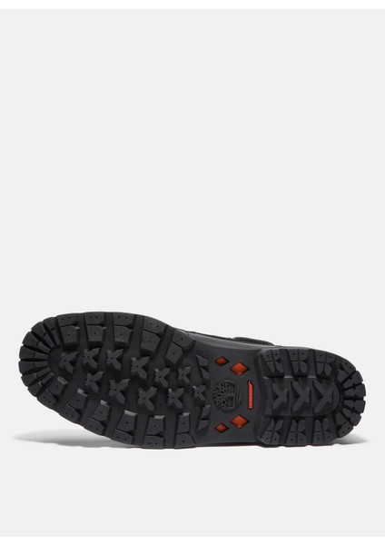 Inek Derisi + Poliüretan Siyah Erkek Bot Brıtton Road Mıd Lace Up Boot