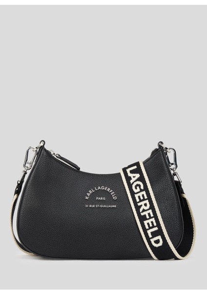 Inek Derisi Siyah Kadın Omuz Çantası A3W30316999