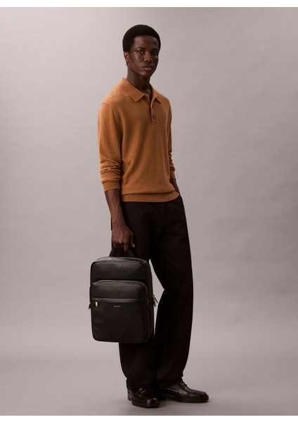 Siyah Erkek Sırt Çantası Raısed Slım Square Backpack fiyatları