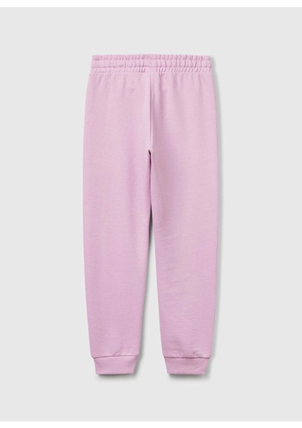 Lastikli Paça Lila Kız Çocuk Eşofman Altı 3J68CF02H modelleri