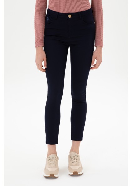 Kadın Lacivert Pantolon (Kanvas-Chino) 50316852-VR033 fiyatları