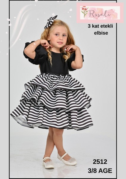 Fırfırlı Kız Çocuk Abiye