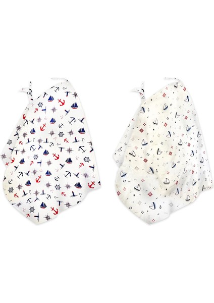2'li Emzirme Örtüsü - Denizci