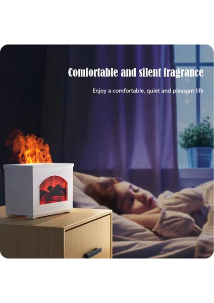 Şömine Hava Nemlendirici Aromatik Oda Kokusu 270 ml Difüzörü Buhar Makinası indirimleri