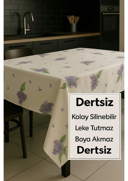 Masa Örtüsü Dertsiz Leke Tutmaz Sıvı Geçirmez Masa Örtüsü