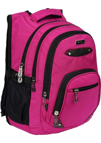 Pembe 2225 Su Geçirmez Astarlı Kumaş Sırt Çantası