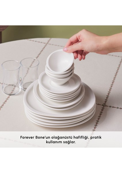 Forever Bone Cosima 26 Parça 6 Kişilik Kahvaltı Takımı
