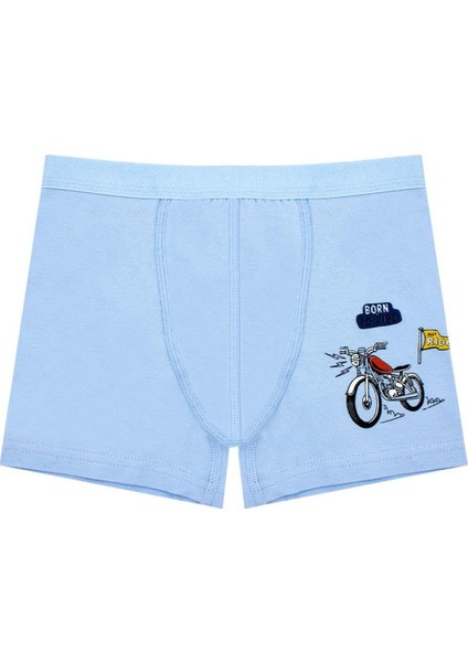Erkek Çocuk Boxer 3'lü Baskılı (%96 Pamuk - %4 Elastan)