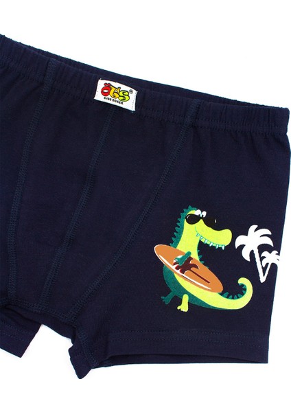 Erkek Çocuk Boxer 3'lü Baskılı (%96 Pamuk - %4 Elastan) indirimleri