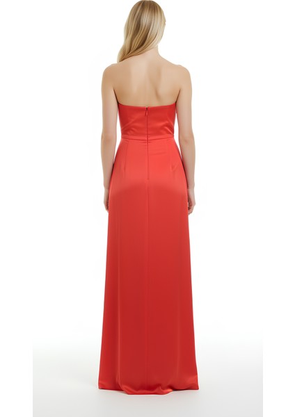 Straplez Abiye Elbise Alfa Beta fırsatları