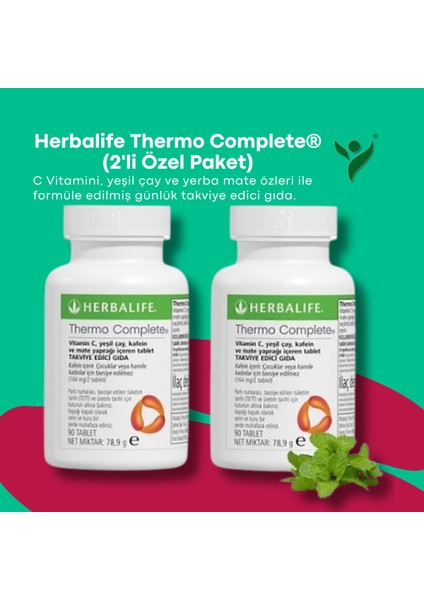 Thermo Complete - 90 Tablet 2'li modelleri