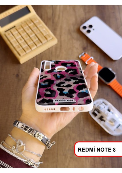 Redmi Note 8 Uyumlu Lüks Leopar Desenli Silikon Telefon Kılıf modelleri