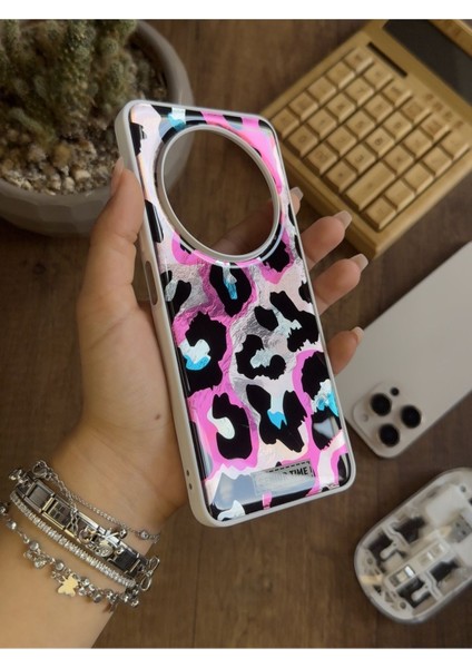 Redmi 14C Uyumlu Lüks Leopar Desenli Silikon Telefon Kılıf fiyatları