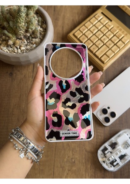 Redmi 14C Uyumlu Lüks Leopar Desenli Silikon Telefon Kılıf indirimleri