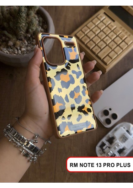 Redmi Note 13 Pro Plus Uyumlu Lüks Leopar Desenli Silikon Telefon Kılıf fiyatları