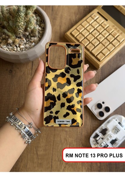 Redmi Note 13 Pro Plus Uyumlu Lüks Leopar Desenli Silikon Telefon Kılıf indirimleri