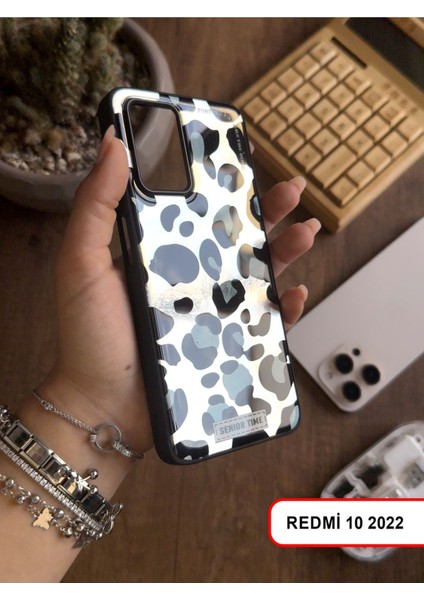 Redmi 10 2022 Uyumlu Lüks Leopar Desenli Silikon Telefon Kılıf fiyatları