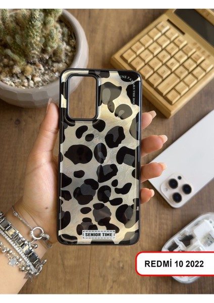 Redmi 10 2022 Uyumlu Lüks Leopar Desenli Silikon Telefon Kılıf indirimleri