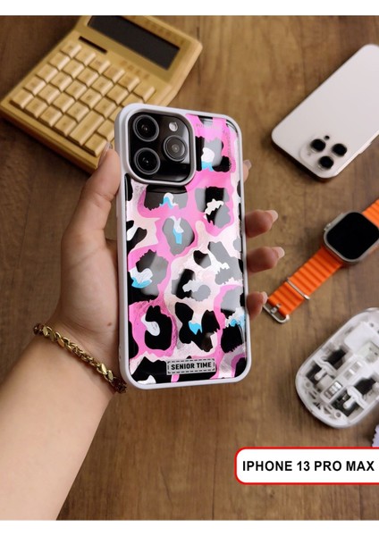 iPhone 13 Pro Max Uyumlu Lüks Leopar Desenli Silikon Telefon Kılıfı fiyatları