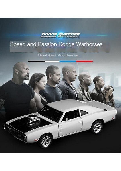 Dodge Challenger Charger Modeli Süper Araba Simülasyonu Alaşım Modeli Hızlı ve Öfkeli Lycan Araba (Yurt Dışından) fiyatları