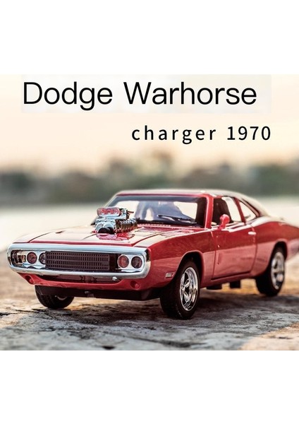 Dodge Challenger Charger Modeli Süper Araba Simülasyonu Alaşım Modeli Hızlı ve Öfkeli Lycan Araba (Yurt Dışından) modelleri
