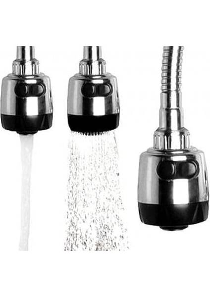 Oynar Başlıklı Su Tasarruflu Kubar Musluk Borusu ve Başlığı – 360° Döner Mavi Aparat modelleri