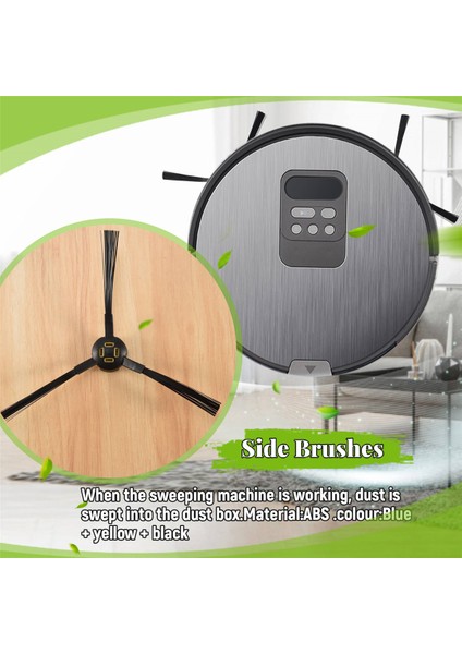 Ilife Ilife X750 V8S V80 V8 Elektrikli Süpürge Için 4 Adet Yan Fırçalar (Yurt Dışından) indirimleri