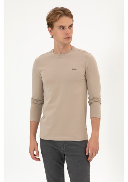 Erkek Koyu Bej Sweatshirt 50313744-VR088 modelleri