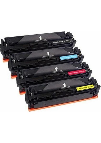 Canon I-Sensys LBP-654CX CRG-046 4 Renk Ithal Muadil Toner Takım Set