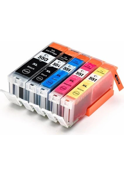 Canon Pixma İX6850 PGI-550XL CLI-551XL Chipli Muadil Kartuş Seti