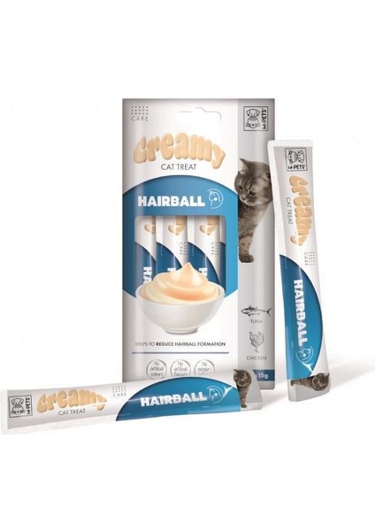 Hairball Fonksiyonel Creamy Kedi Ödülü 4X15 gr fiyatları