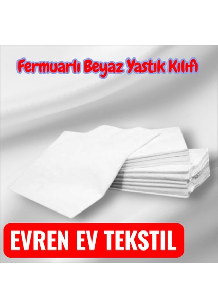 Yastık 2 Adet Iç Kılıf Beyaz Fermuarlı Şilte 50 x 70 cm Pamuk fiyatları