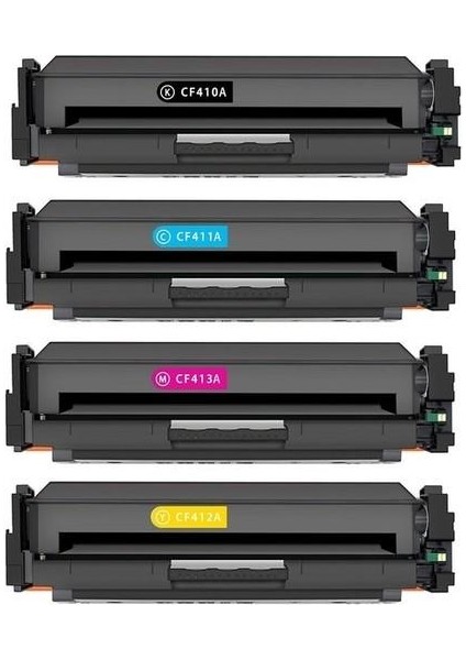 Hp Color Lasejet Pro M477FDW 4 Renk Toner Takım Set