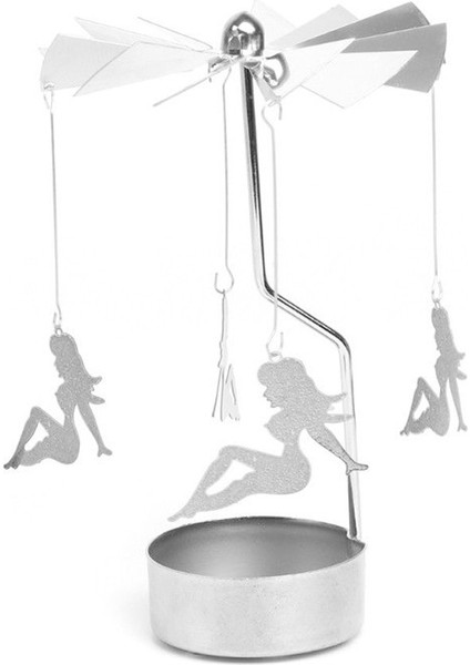 Ben Stil Döner G Tealight Mum Metal Çay Işığın Tutucu Karusel Ev Dekor Güzel Noel Düğün Ev Dekor En Iyi Hediyeler (Yurt Dışından) fırsatları