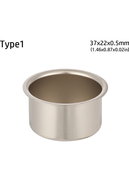 37X22X0.5MM Stili 1 Bilgisayar Metal Mum Kandil Tutucu Fincanlar Çay Işıkları Tavalar Balmumu Damlamayı Önleyen Mum Kapları Kendin Yap Mum Yapım Tepsileri Kandil Aksesuarı (Yurt Dışından)