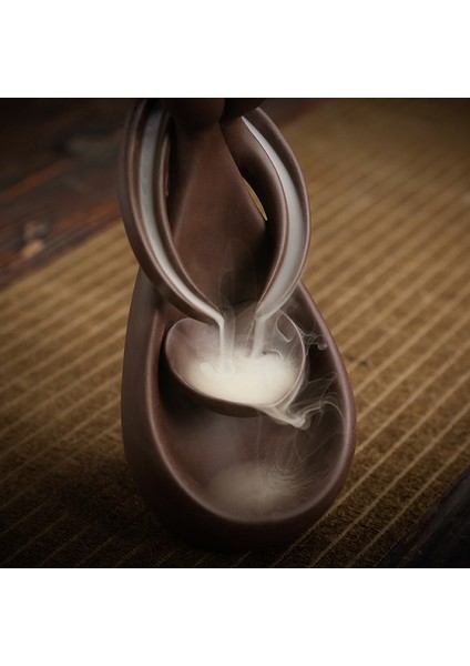 60 Adet Tarzı Aşık Geri Akım Tütsü Brülörü Şelale Tütsü Tutucu, Seramik Cenaze, Aromaterapi Süs Ev Dekor Sevgililer Günü Hediyesi (Yurt Dışından) modelleri