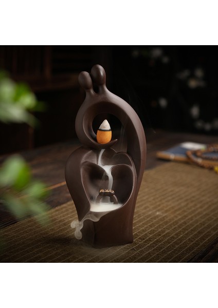 60 Adet Tarzı Aşık Geri Akım Tütsü Brülörü Şelale Tütsü Tutucu, Seramik Cenaze, Aromaterapi Süs Ev Dekor Sevgililer Günü Hediyesi (Yurt Dışından) fırsatları