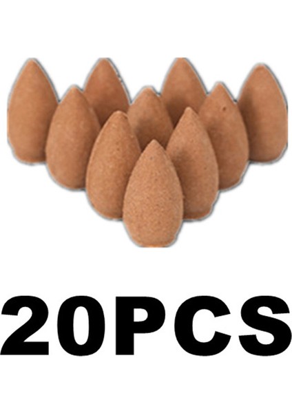 70PCS Mixed Style Su Şelalesi Tütsü Için Paketlenmiş Karışık Koku Geri Akış Tütsü Konileri - Doğal Koku (Yurt Dışından) indirimleri