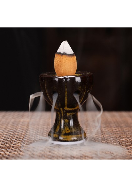 No.3 Tarzı Şelale Tütsü Geri Akış Seramik Tütsü Tutucu Tütsü Çeşmesi Geri Akış Tütsü Konileri Ev Dekoru Için Tütsü (Yurt Dışından) modelleri