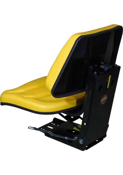 Sarı Pm 210 Düz Arkalıklı Ileri Geri Kızak Ayarlı Traktör Koltuğu Montaj Eldiveni Hediyeli modelleri