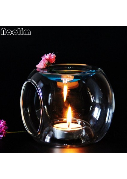Nordik Cam Esansiyel Mum Aromaterapi Kokusu Modern Öz Aroma Ev Düğün Dekorasyonu (Yurt Dışından)